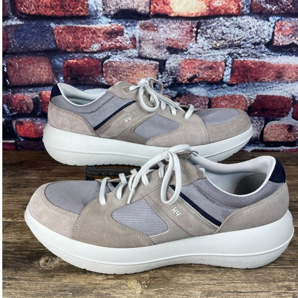 Kybun KyBoot Airolo Suede Comfort Sneakers US Size 15 Moon Rock Grey